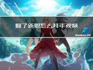 娶了新娘怎么拜年视频