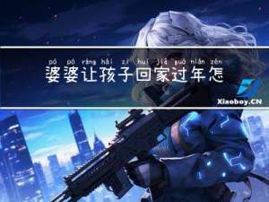 婆婆让孩子回家过年怎么办