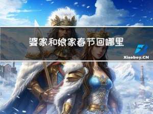 婆家和娘家春节回哪里了