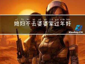 媳妇不去婆婆家过年好不好