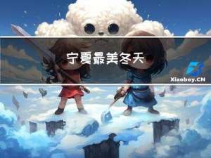 宁夏最美冬天