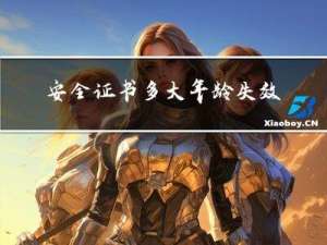 安全证书多大年龄失效
