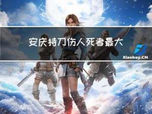 安庆持刀伤人死者最大年龄