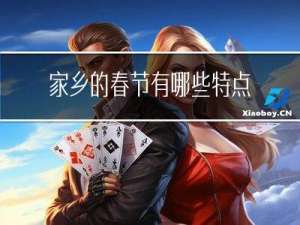 家乡的春节有哪些特点