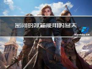 密闭的冰箱能用吗冬天