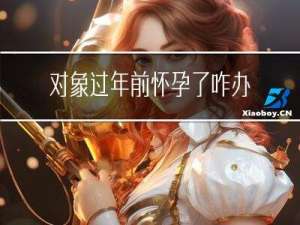 对象过年前怀孕了咋办呢