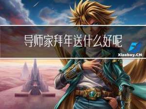 导师家拜年送什么好呢