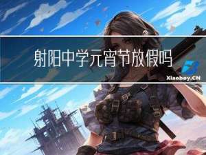 射阳中学元宵节放假吗学生