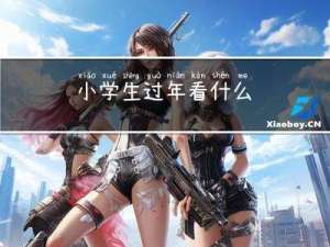 小学生过年看什么