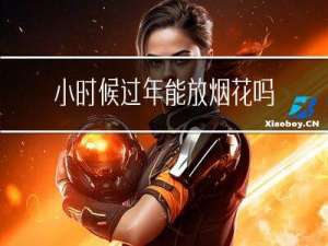 小时候过年能放烟花吗
