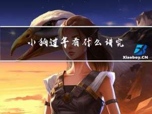 小狗过年有什么讲究