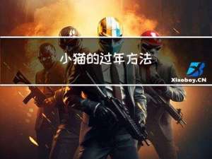 小猫的过年方法