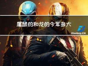 属鼠的和龙的今年多大年龄