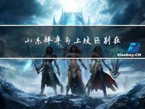 山东拜年与上坟区别在哪