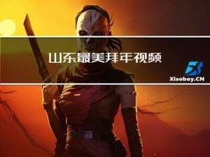 山东最美拜年视频