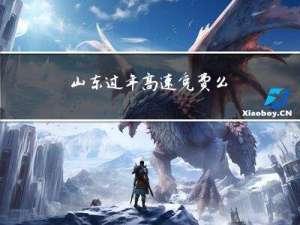山东过年高速免费么