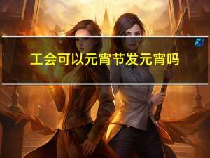 工会可以元宵节发元宵吗