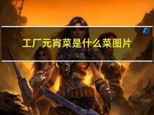 工厂元宵菜是什么菜图片