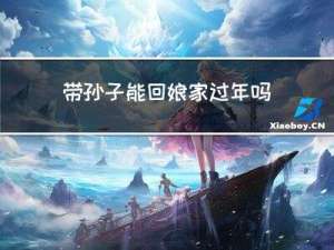 带孙子能回娘家过年吗