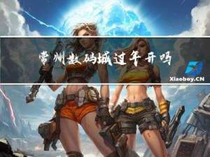 常州数码城过年开吗