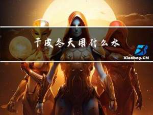 干皮冬天用什么水