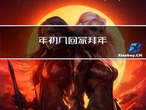 年初几回家拜年