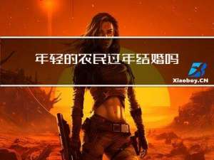 年轻的农民过年结婚吗