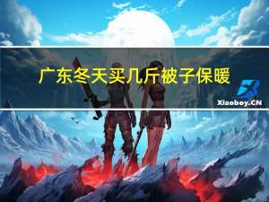 广东冬天买几斤被子保暖