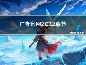 广告案例2022春节作文