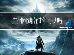广州回湖南过年可以吗现在