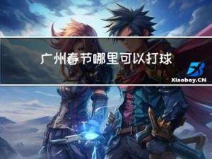 广州春节哪里可以打球