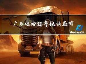 广西结婚过年视频在哪里看
