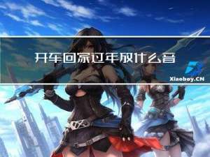 开车回家过年放什么音乐