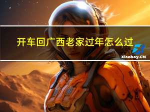 开车回广西老家过年怎么过