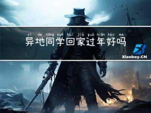 异地同学回家过年好吗英文