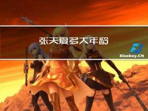 张天爱多大年龄