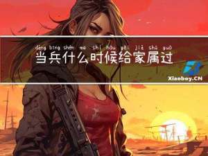 当兵什么时候给家属过年