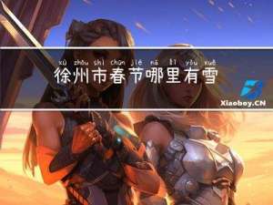 徐州市春节哪里有雪