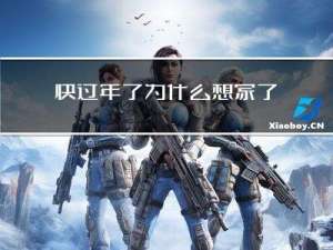 快过年了为什么想家了