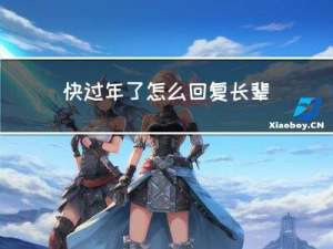 快过年了怎么回复长辈信息