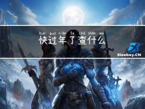 快过年了查什么