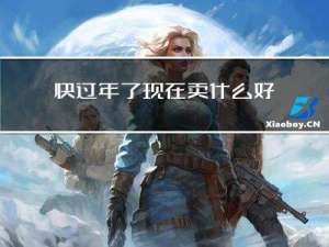 快过年了现在卖什么好呢