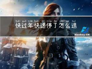 快过年快递停了怎么退货