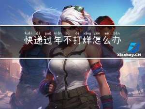 快递过年不打烊怎么办理