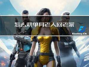 怎么劝单身老人回老家过年