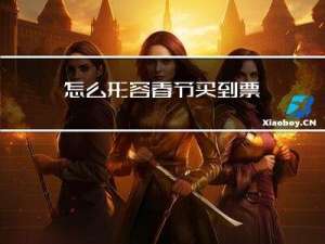 怎么形容春节买到票