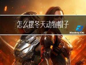 怎么摆冬天动物帽子