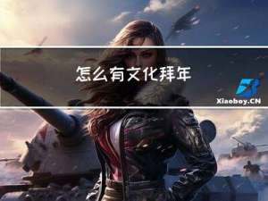 怎么有文化拜年