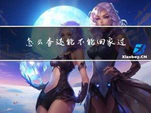 怎么查还能不能回家过年