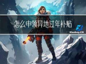怎么申领异地过年补贴款